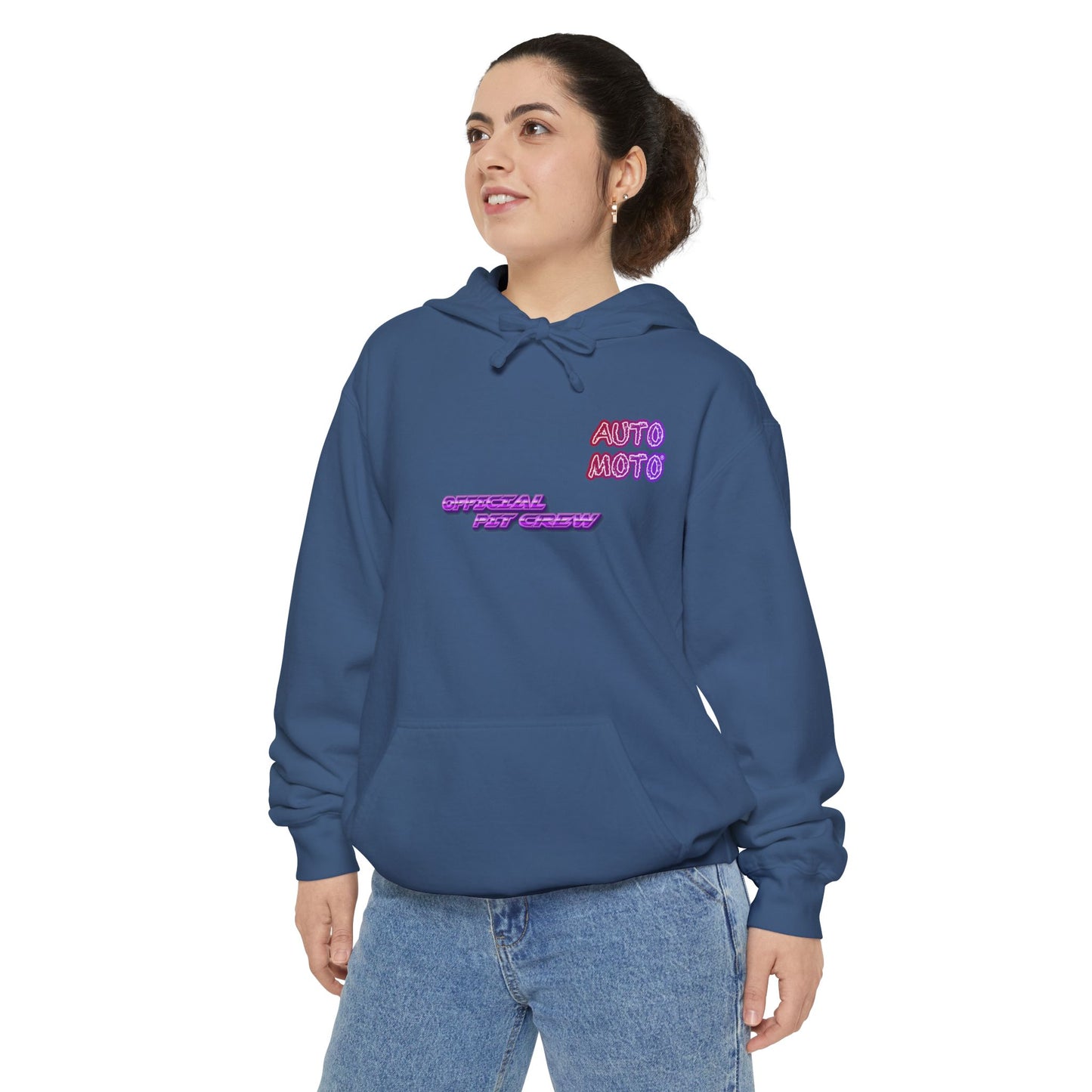 AUTO-MOTO Racing Team Unisex Garment-Dyed Hoodie
