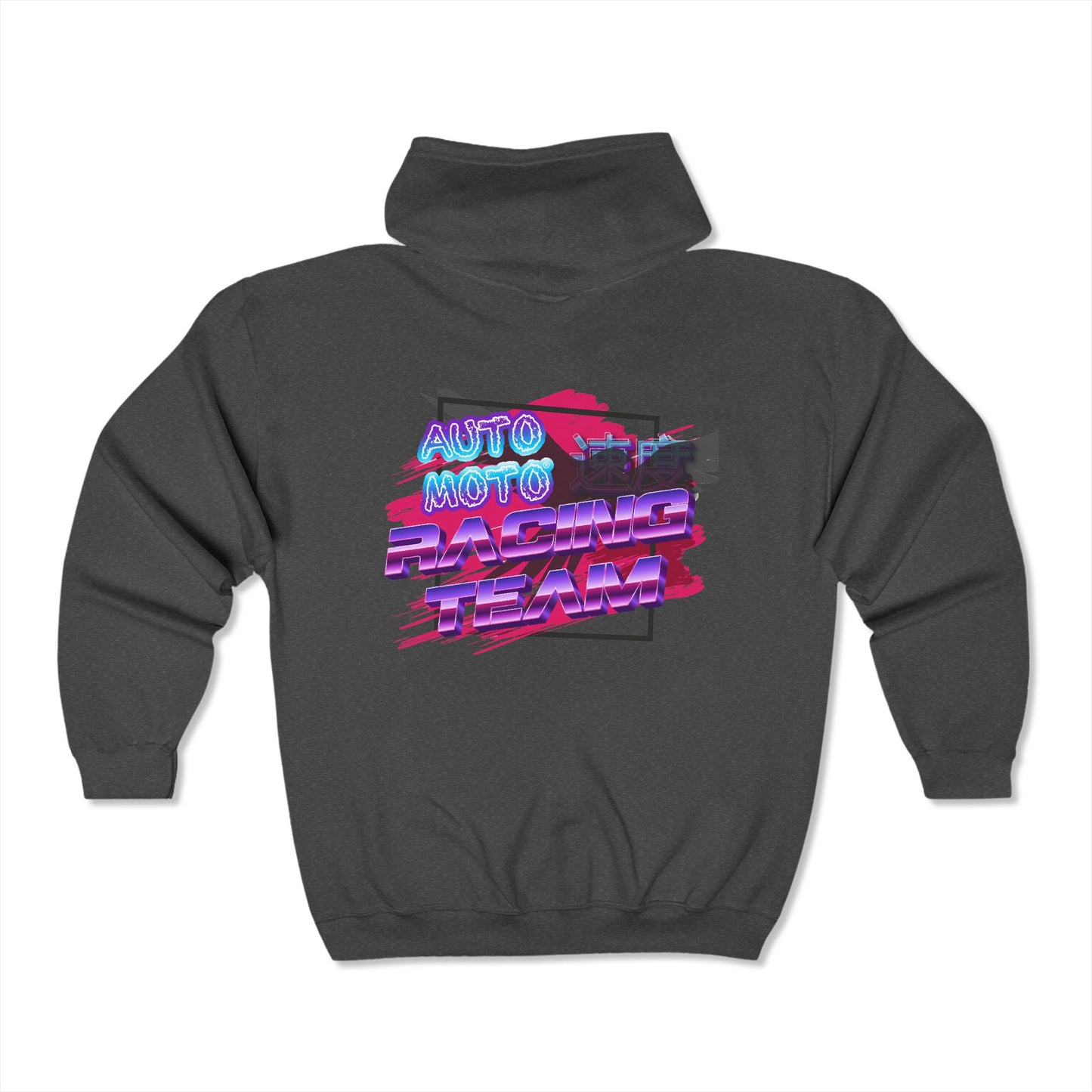 AUTO-MOTO Full Zip Hooded Sweatshirt