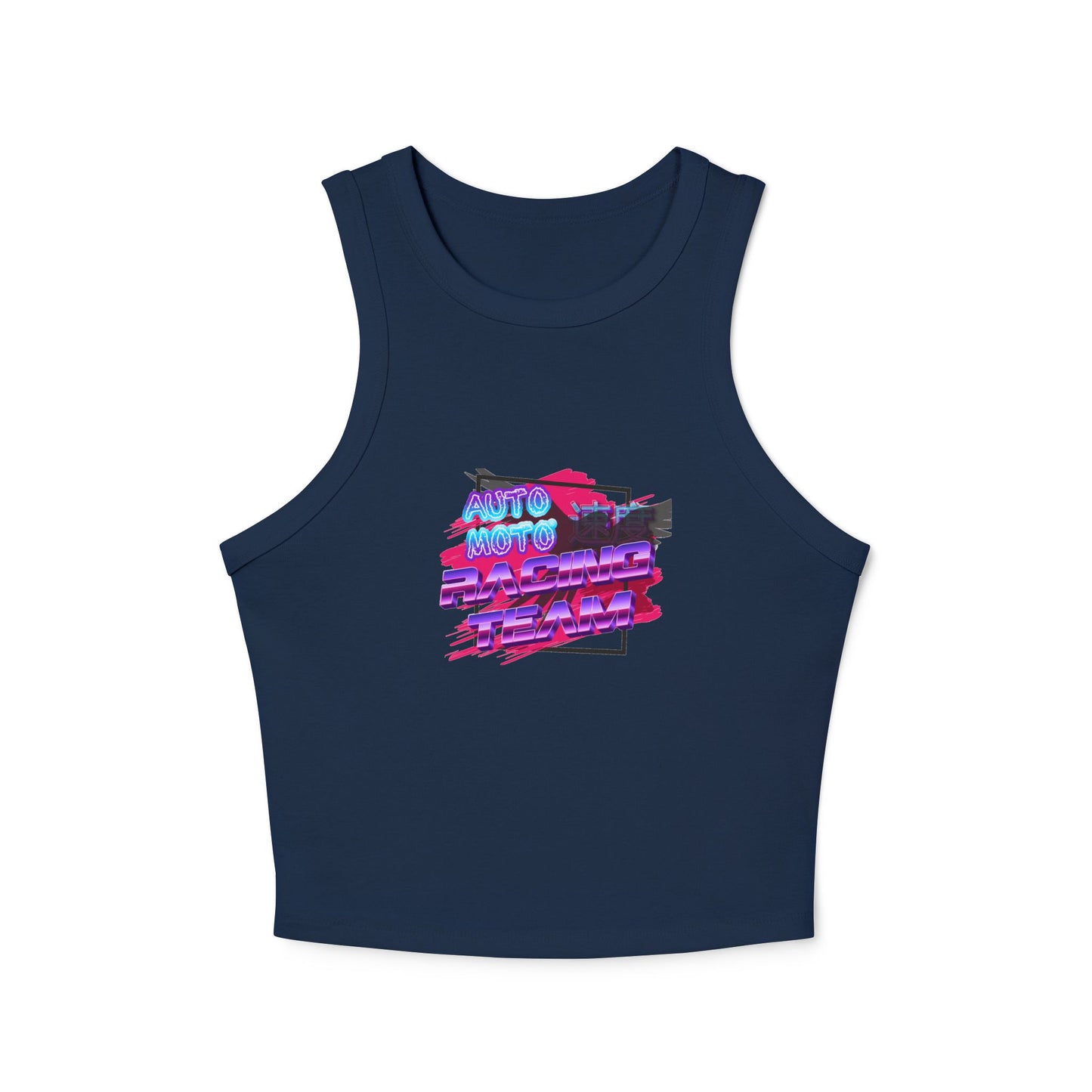Women's Micro Rib Racer Tank Top