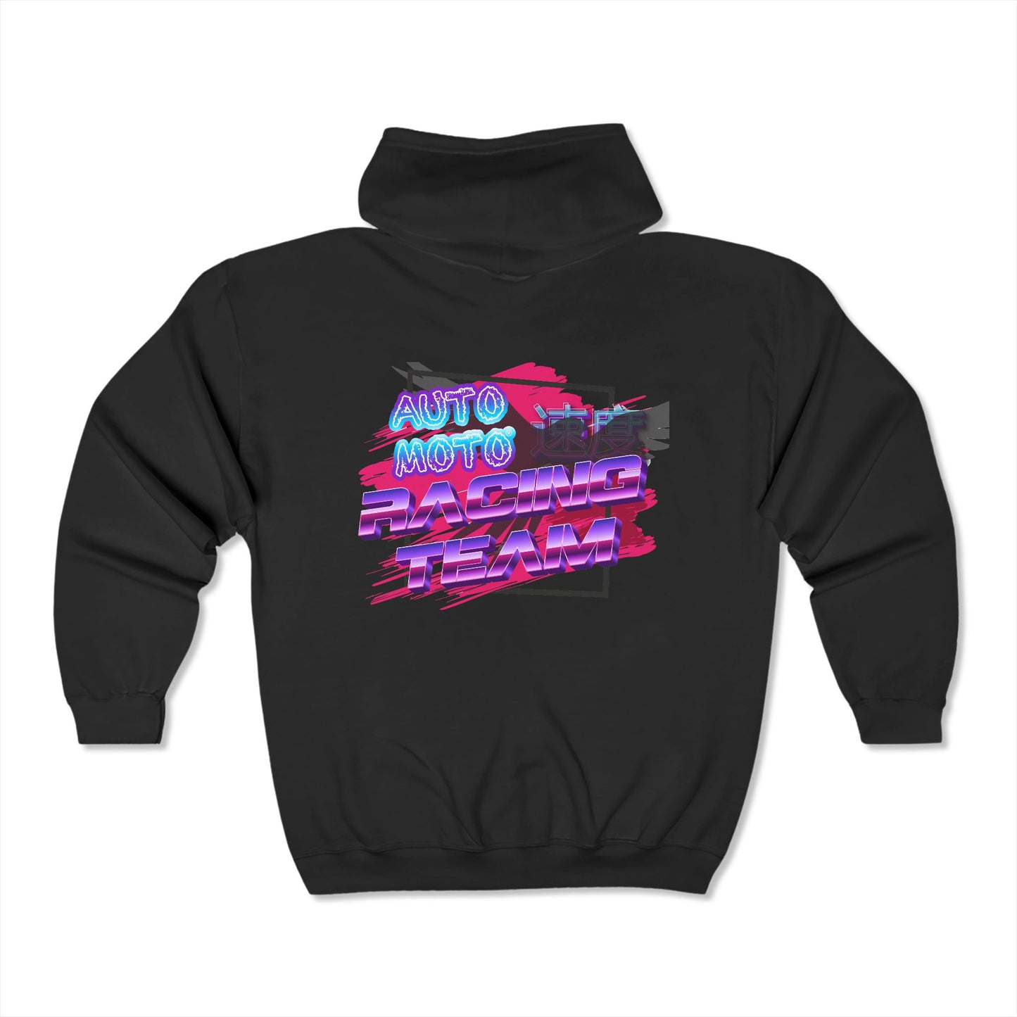 AUTO-MOTO Full Zip Hooded Sweatshirt