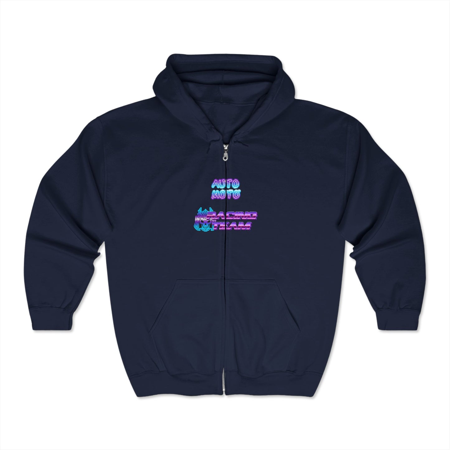 AUTO-MOTO Full Zip Hooded Sweatshirt