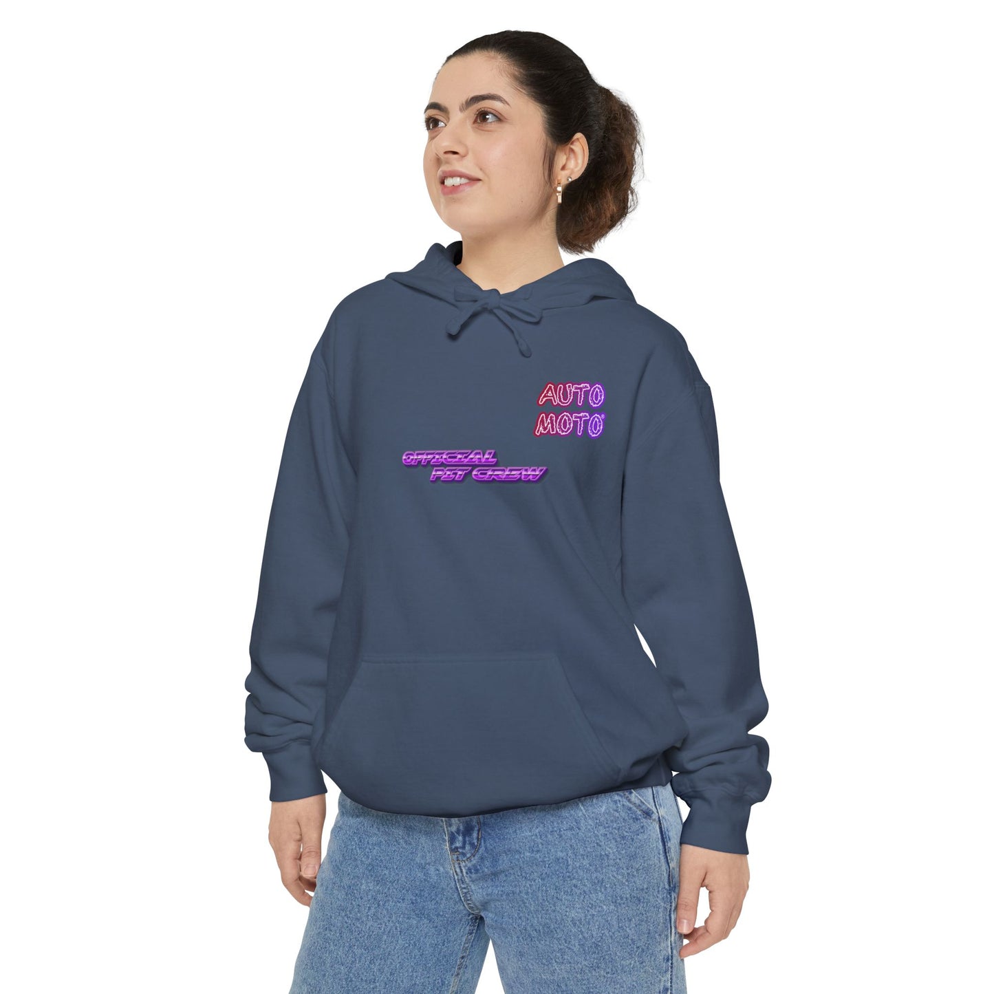 AUTO-MOTO Racing Team Unisex Garment-Dyed Hoodie