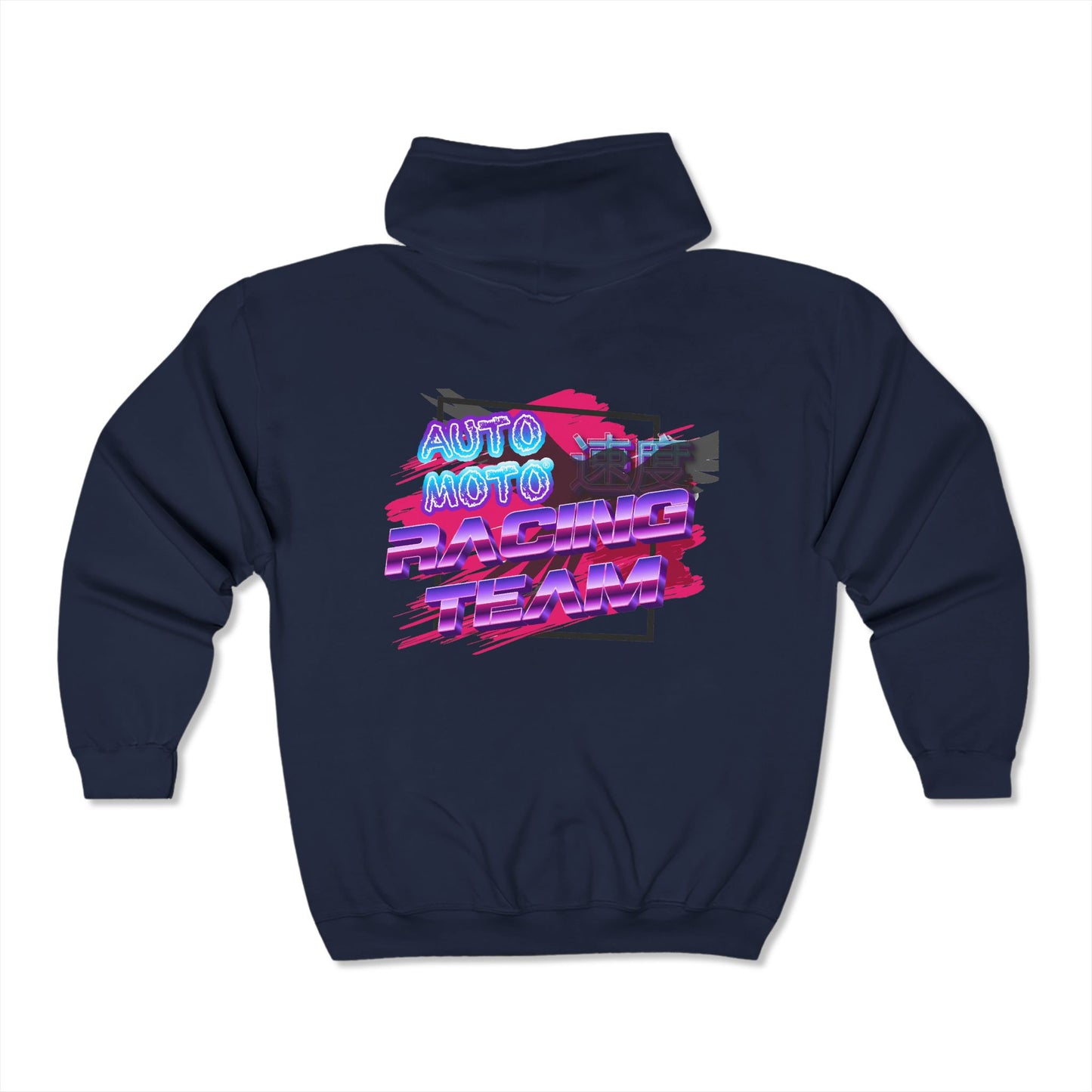 AUTO-MOTO Full Zip Hooded Sweatshirt