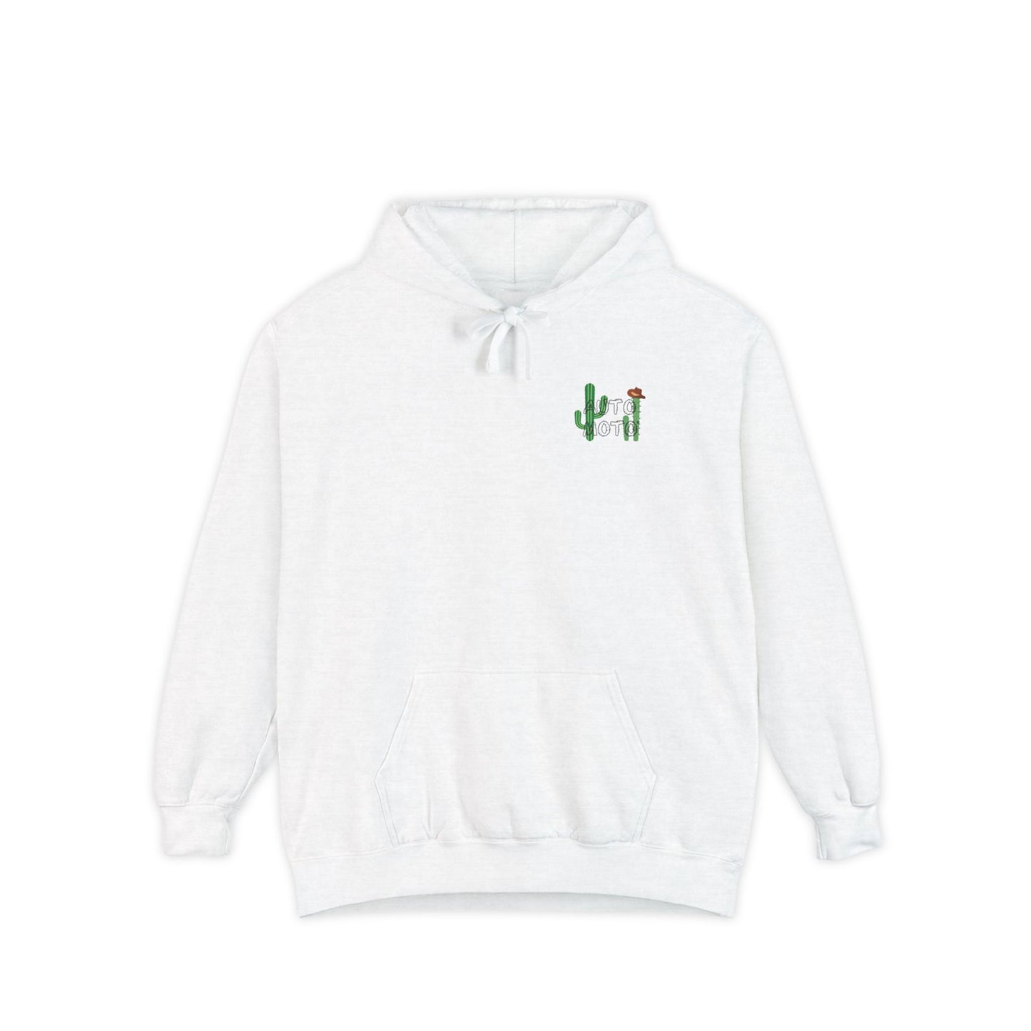AUTO-MOTO Western Garment-Dyed Hoodie