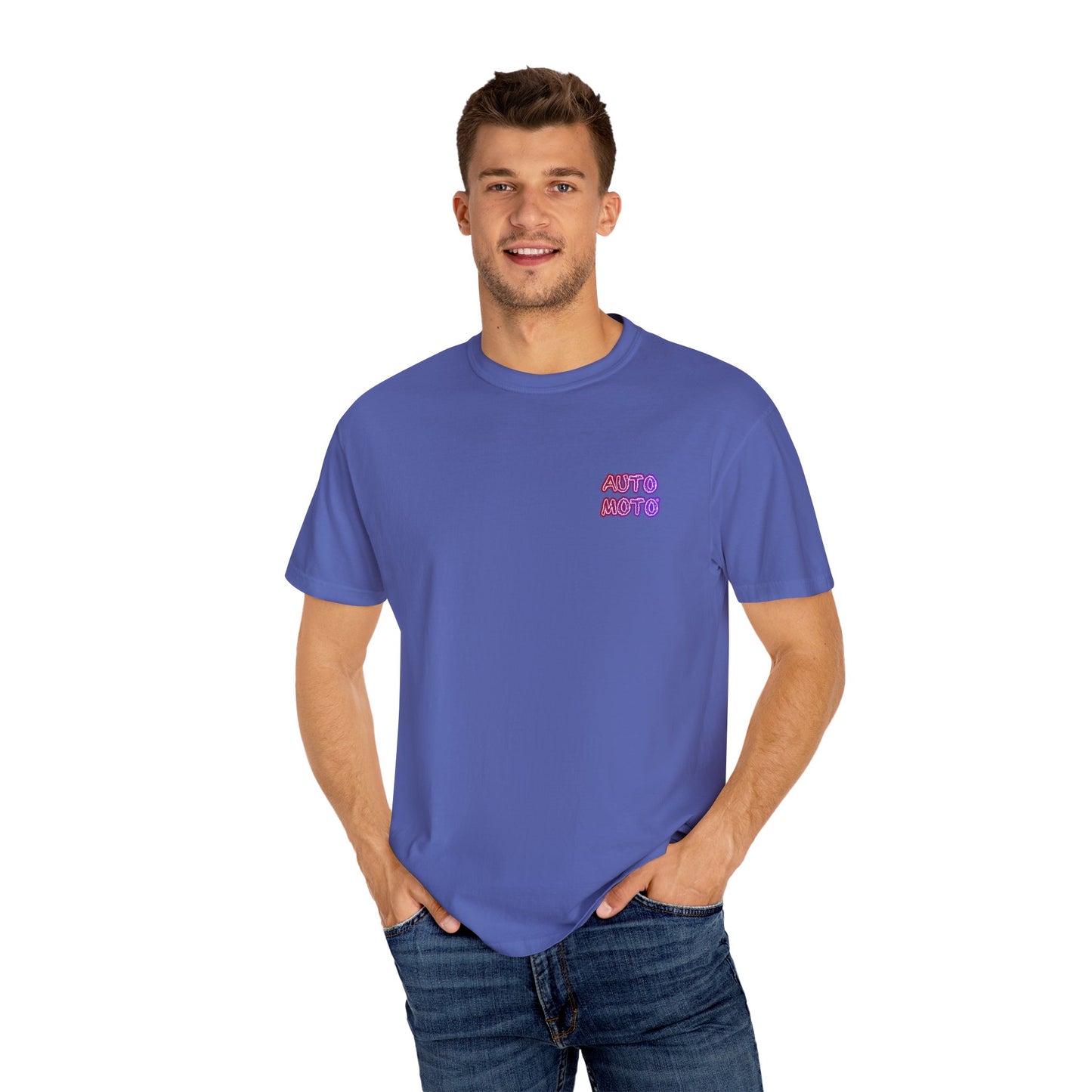 AUTO-MOTO Racing Team - Garment-Dyed T-shirt