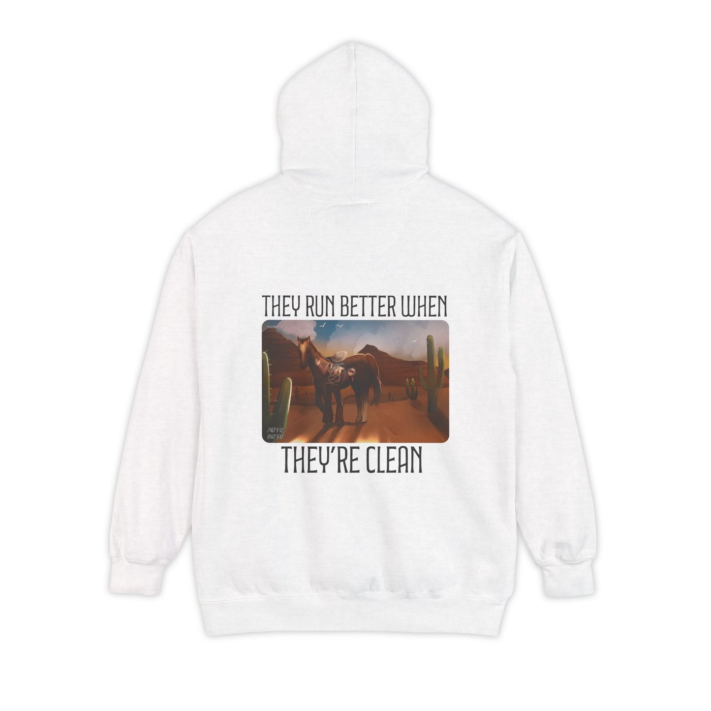 AUTO-MOTO Western Garment-Dyed Hoodie