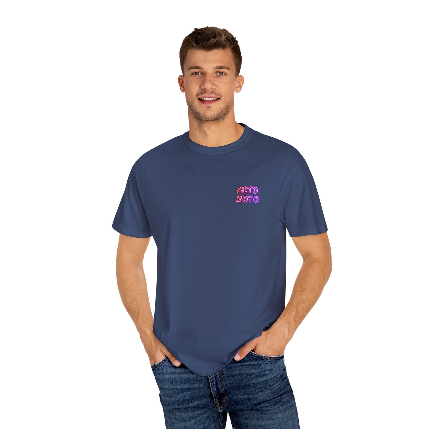 AUTO-MOTO Racing Team - Garment-Dyed T-shirt