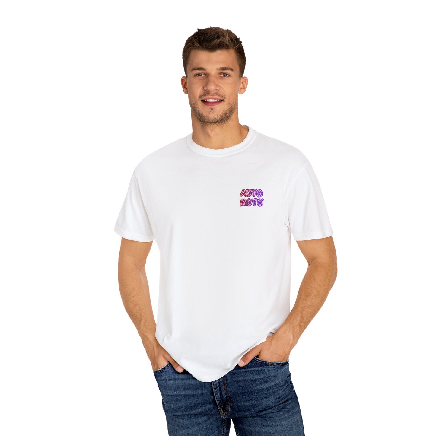 AUTO-MOTO Racing Team - Garment-Dyed T-shirt