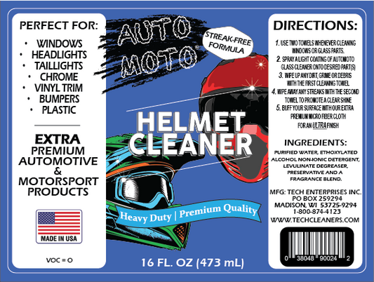 Auto Moto® Helmet Cleaner 16 oz