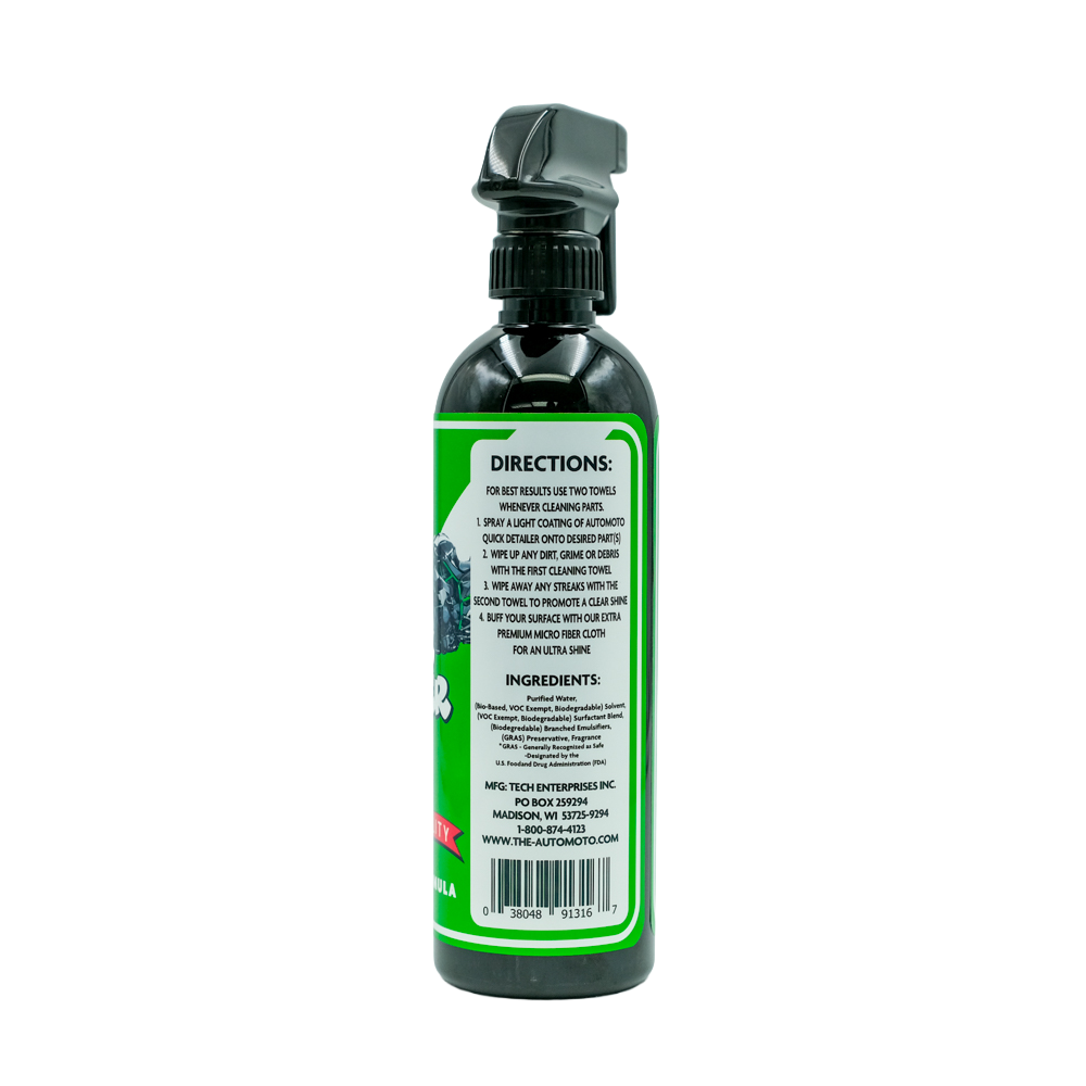 AutoMoto Quick Detailer 16 oz Back