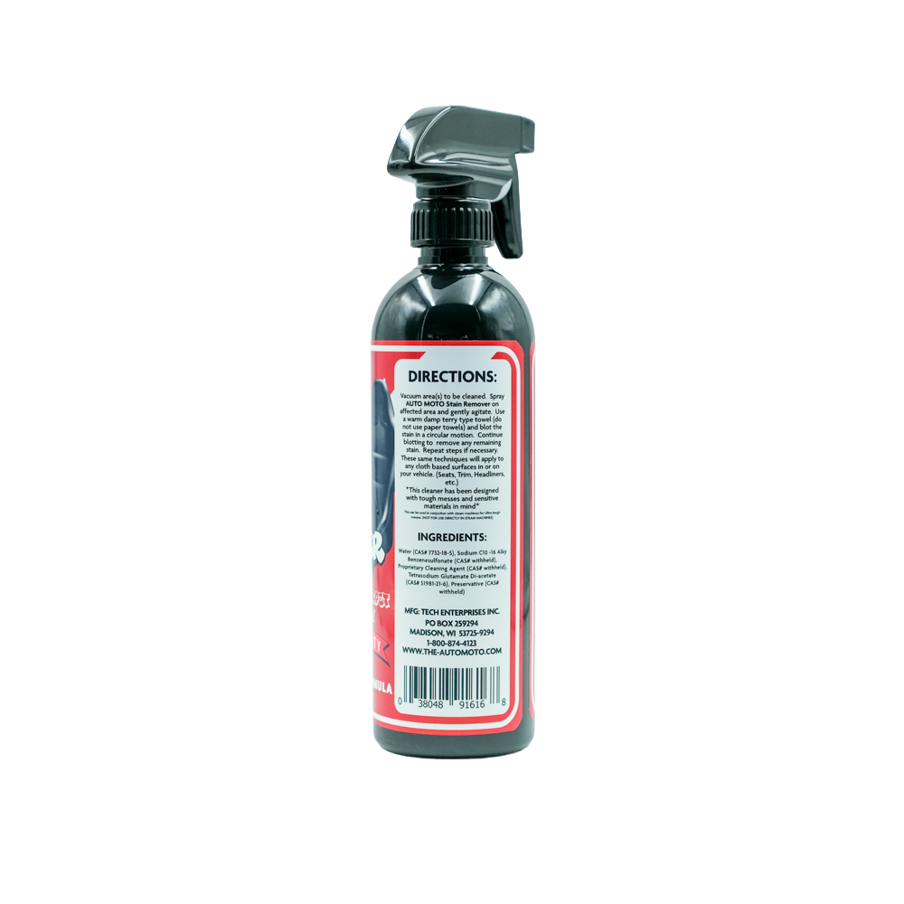 AutoMoto Stain Remover 16 oz Back
