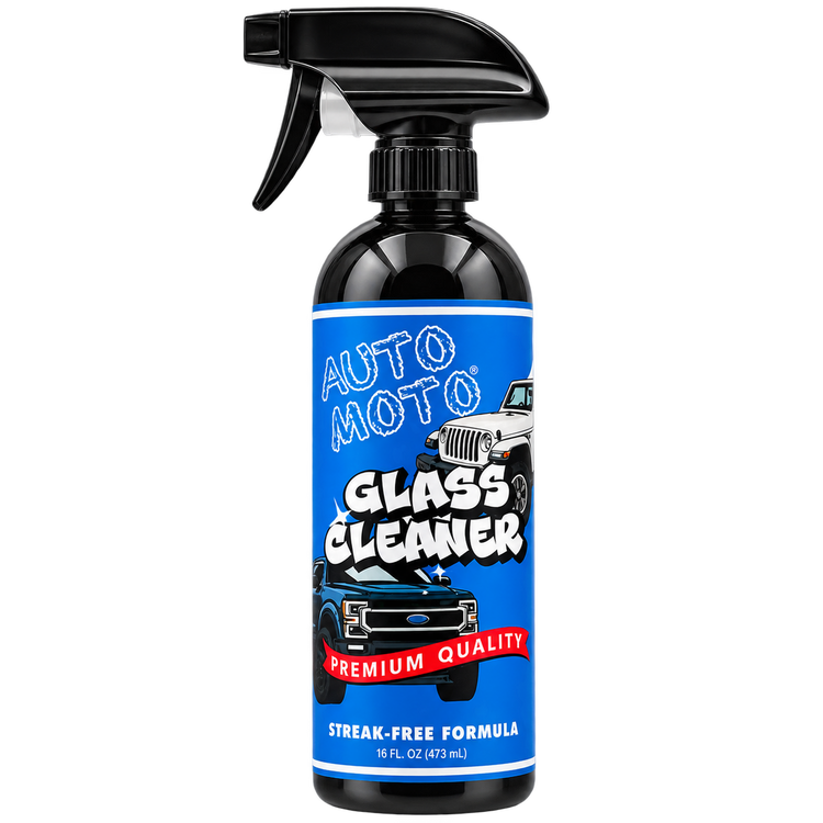 AutoMoto Glass Cleaner 16 oz Front