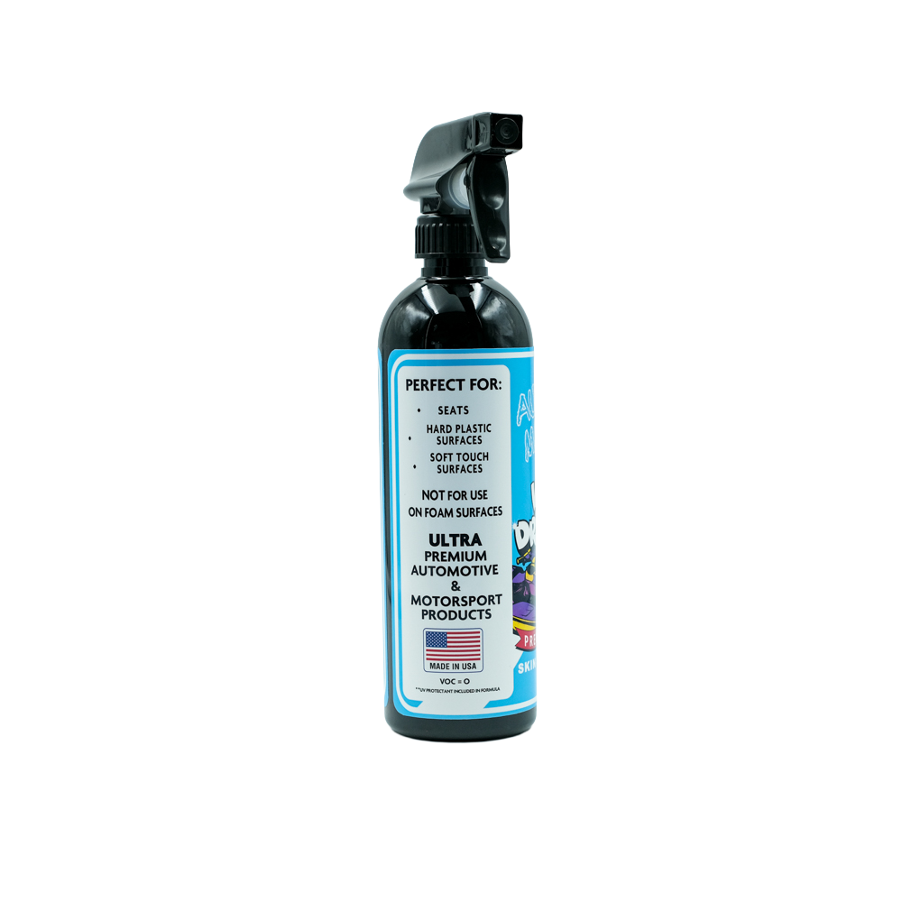AutoMoto Vinyl Dressing 16 oz Side