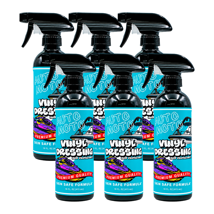 AutoMoto Vinyl Dressing 16oz - 6pk