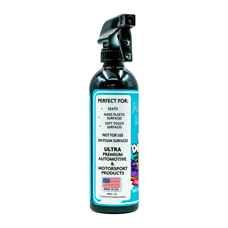 Auto Moto Vinyl Dressing 16oz Side